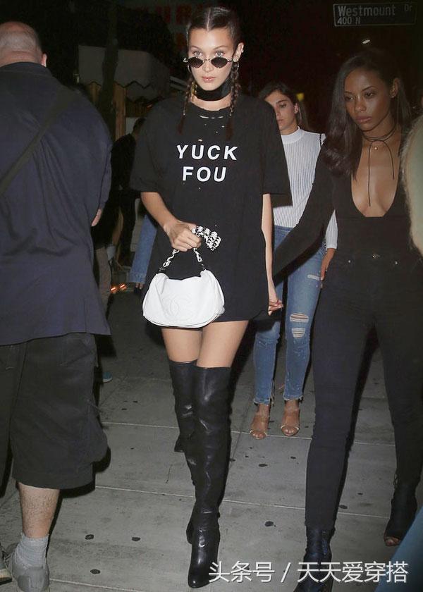 长袖slogantee,怎么穿slogant恤最时髦