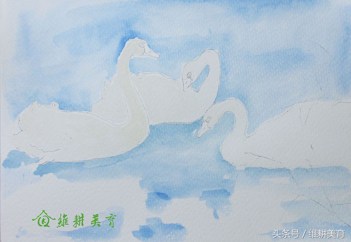 鹅鹅鹅曲项向天歌舞蹈练习,曲项向天歌绘画步骤