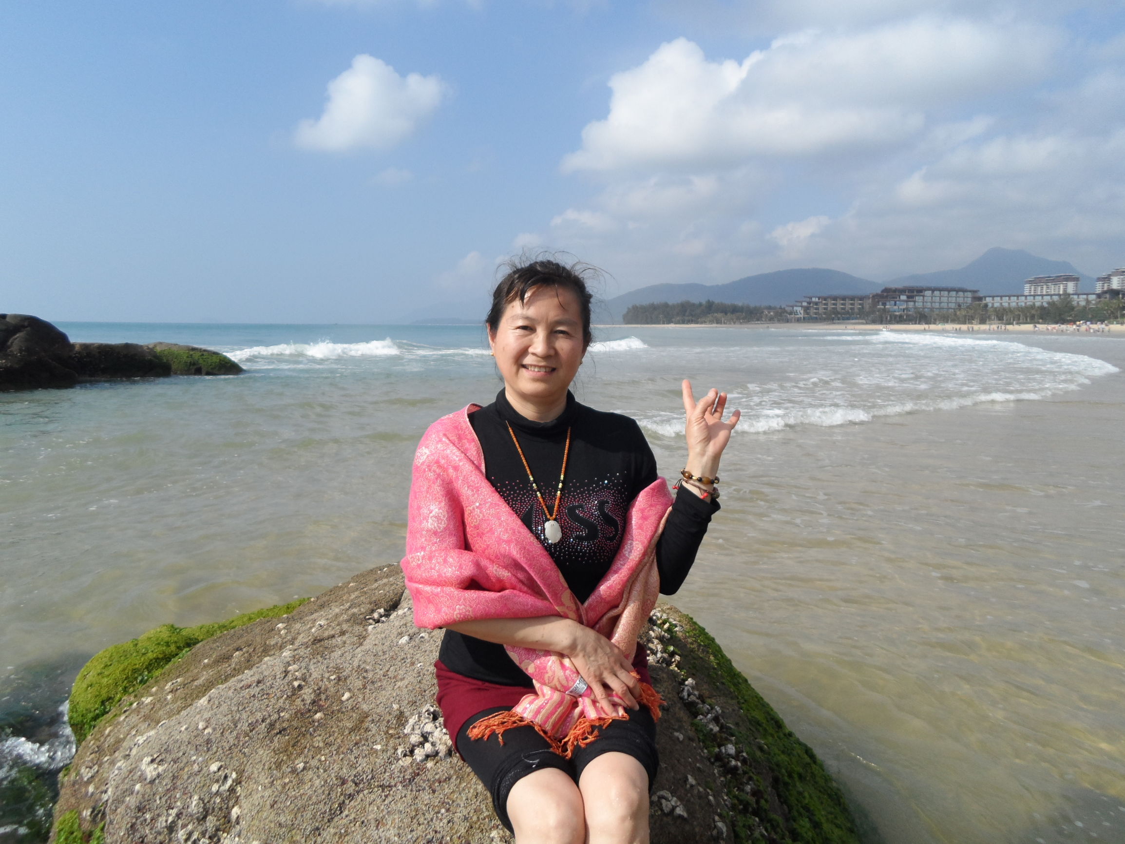 石梅湾月亮湾,石梅湾风光