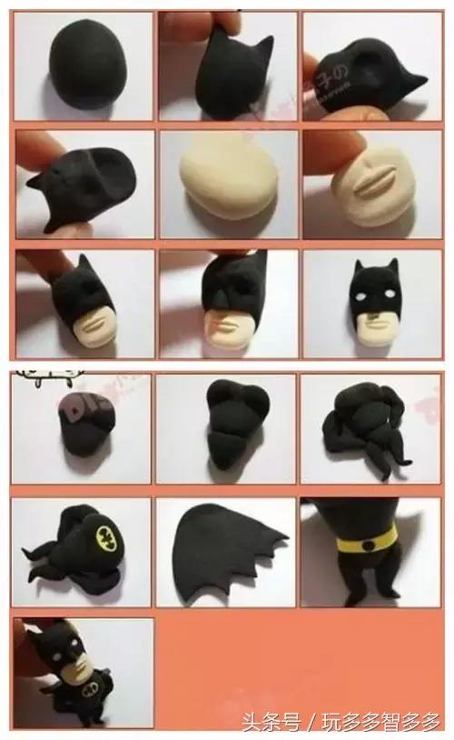 小鱼培乐多彩泥手工,创意培乐多彩泥黏土diy冰淇淋模型