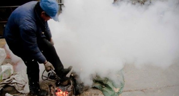 中国黑科技爆米花机,老外实验室研究中国爆米花机