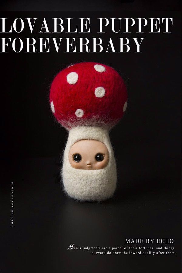 玩偶设计师林良如:怪趣毛毡展览——《23个小怪兽》