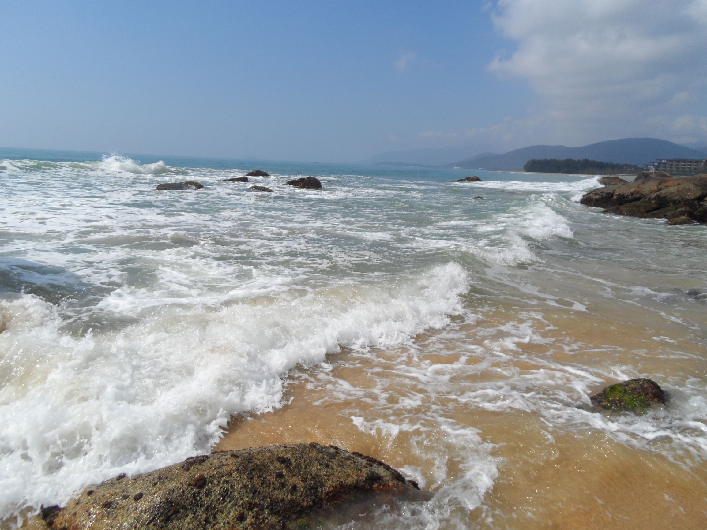石梅湾月亮湾,石梅湾风光