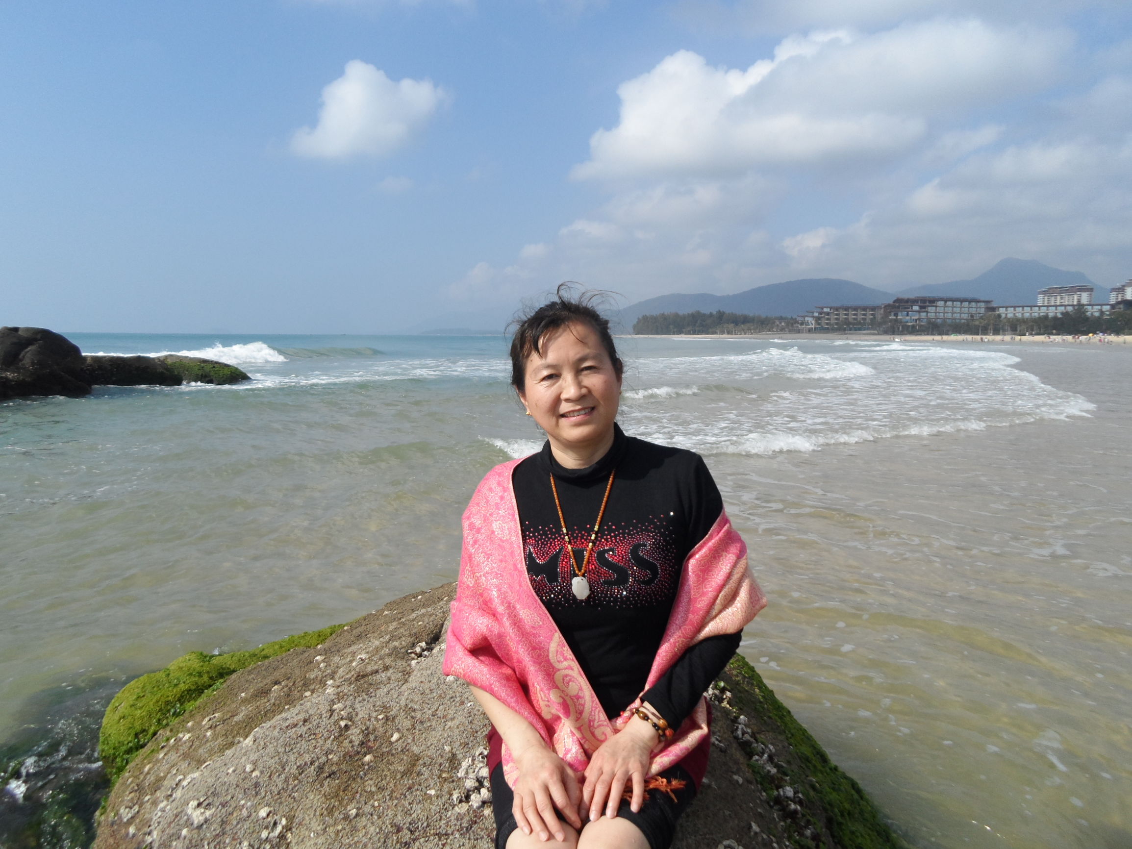 石梅湾月亮湾,石梅湾风光