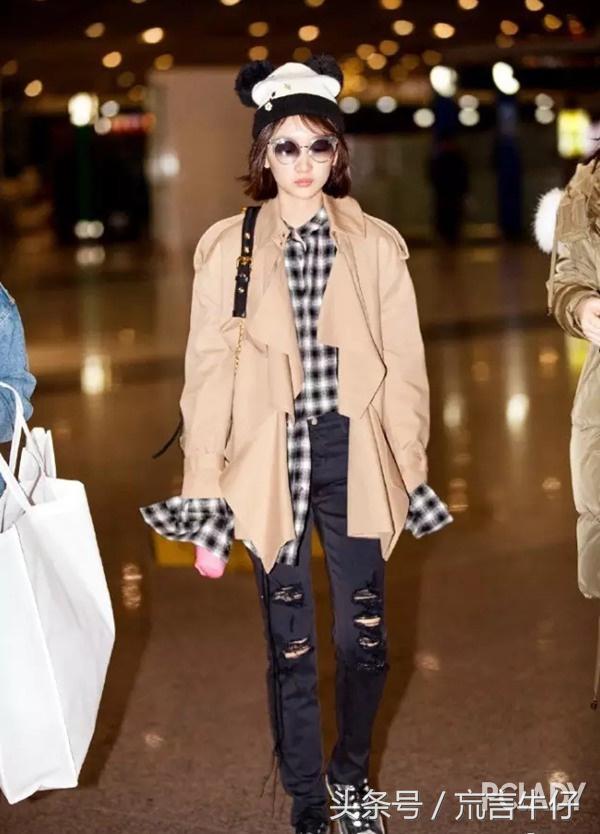 开春针织开衫外套搭配什么内搭,新款时尚牛仔外套风衣