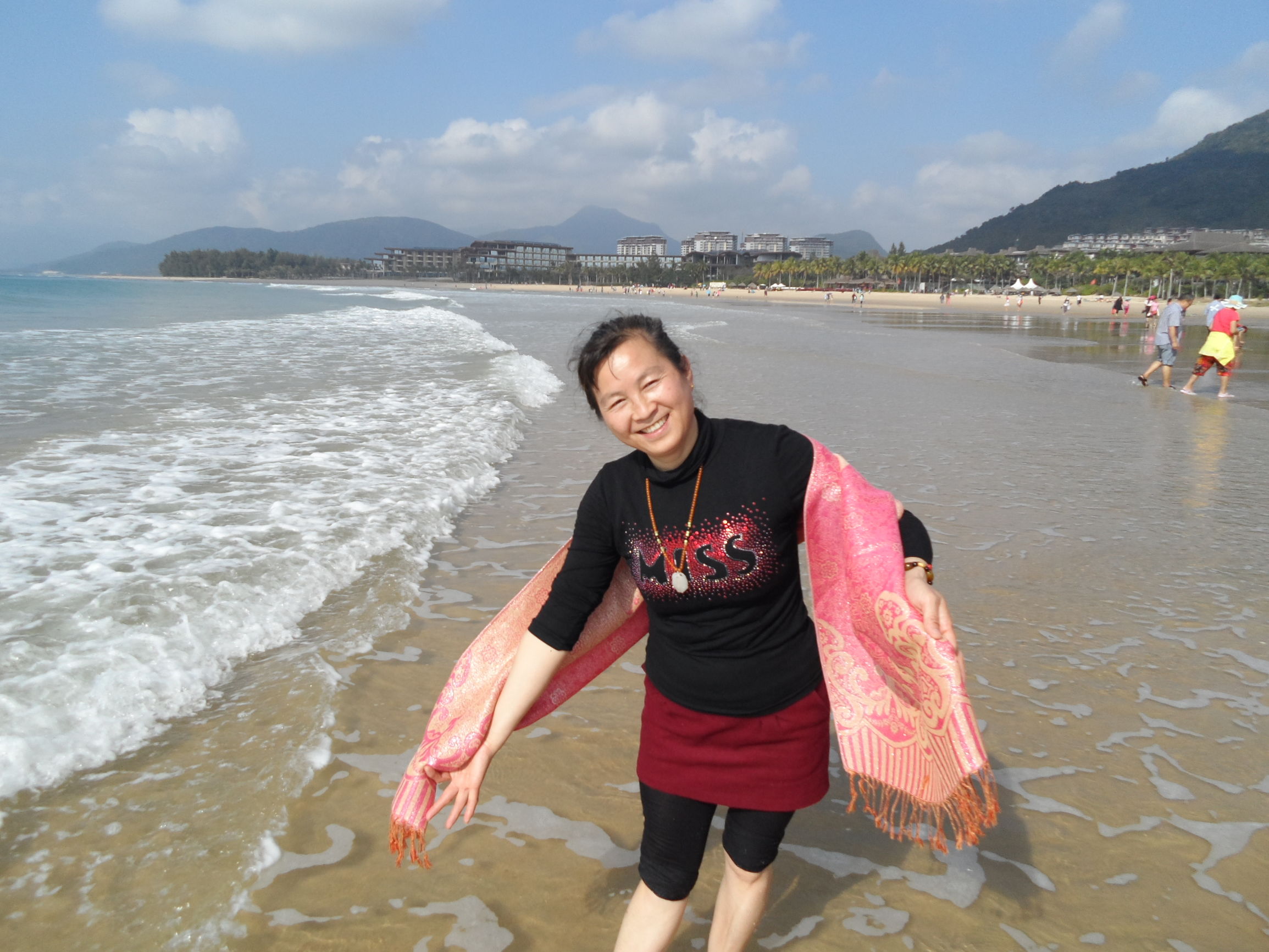 石梅湾月亮湾,石梅湾风光