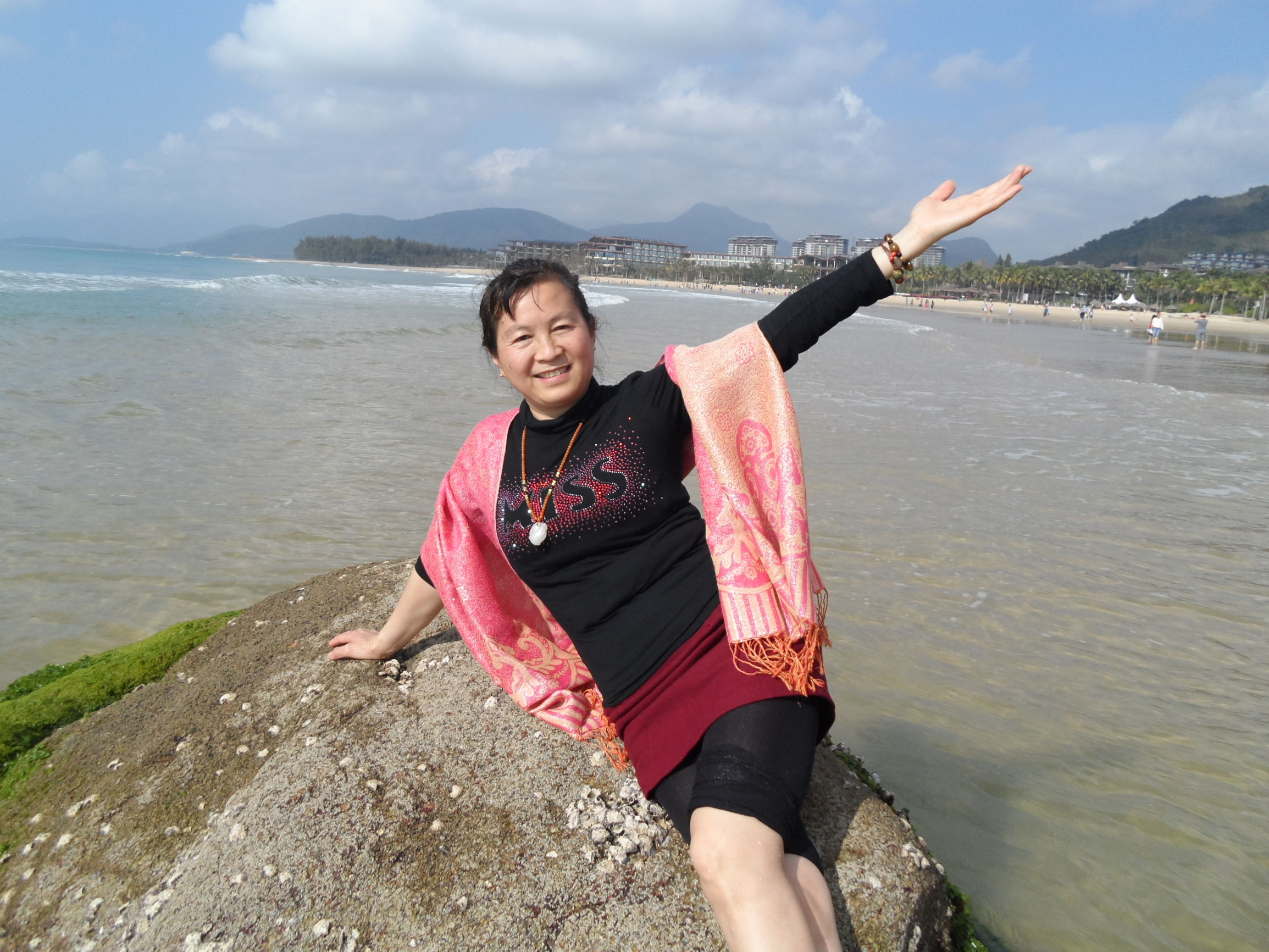 石梅湾月亮湾,石梅湾风光