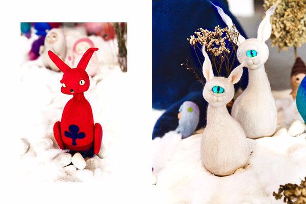 玩偶设计师林良如:怪趣毛毡展览——《23个小怪兽》