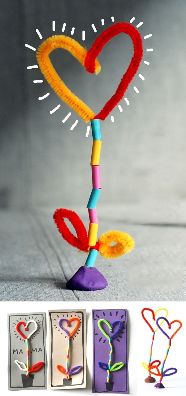 母亲节手工礼物贺卡简单折纸,幼儿园母亲节手工礼物康乃馨