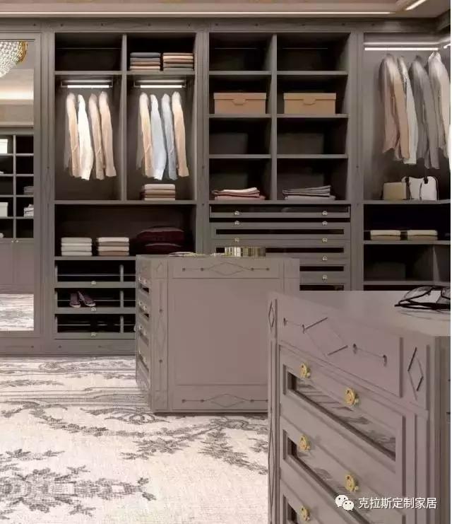 高端步入式衣帽间定做,北欧衣帽间定做