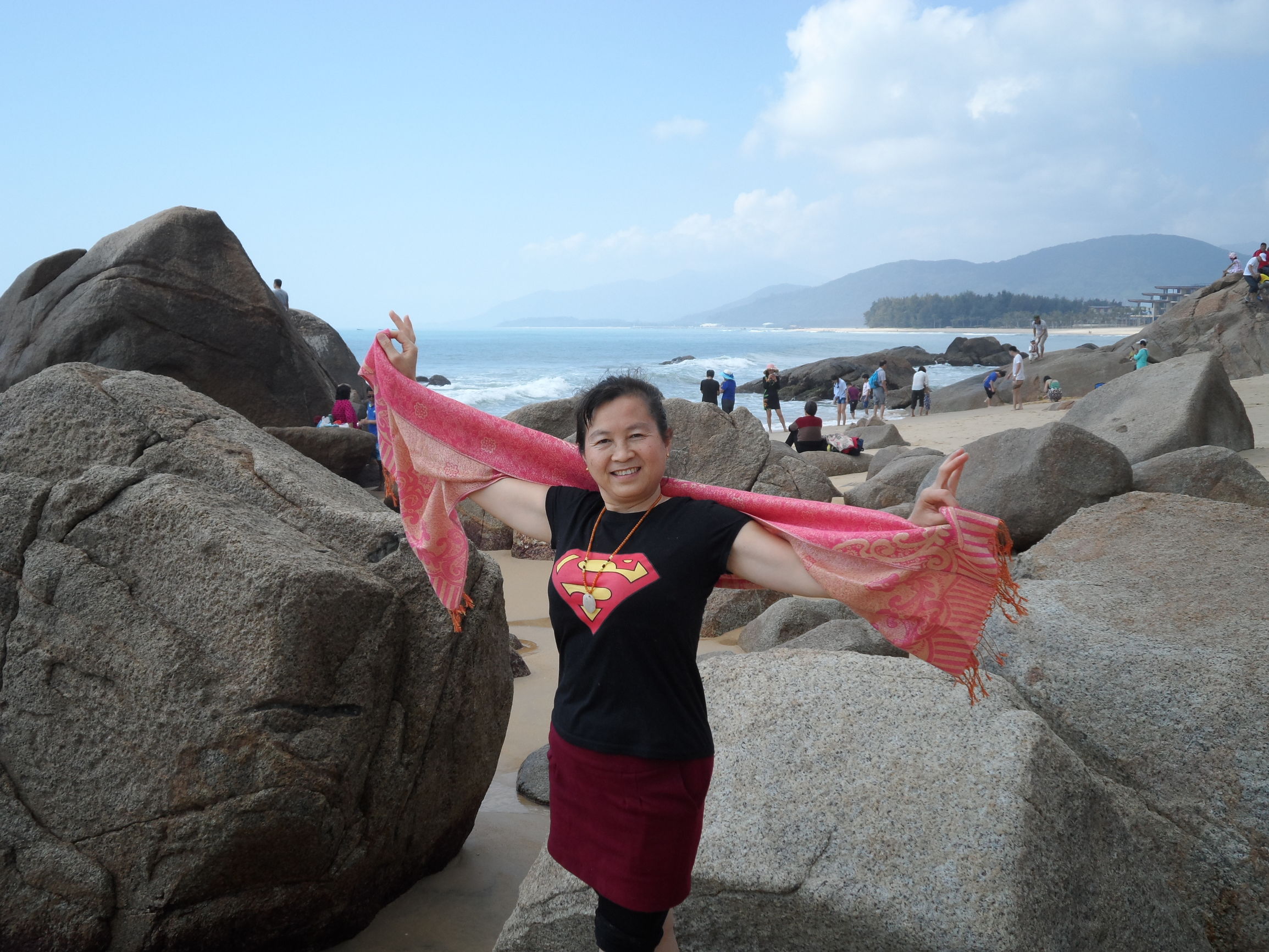 石梅湾月亮湾,石梅湾风光