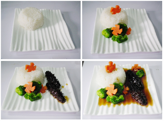 大厨教你做经典海参,即食海参如何做海参捞饭