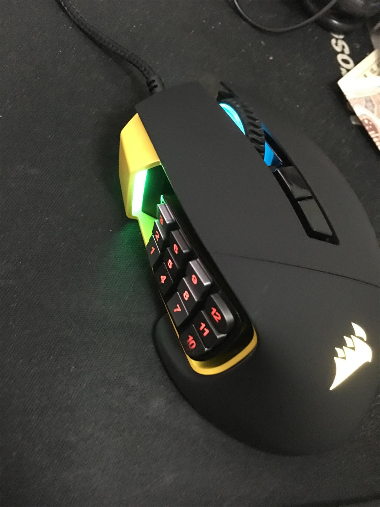 海盗船rgb鼠标好用吗,海盗船rgbpro鼠标dpi