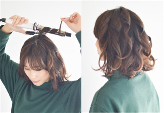 lob发型怎么扎,扁平头如何绑低马尾不老气