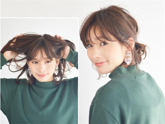 lob发型怎么扎,扁平头如何绑低马尾不老气