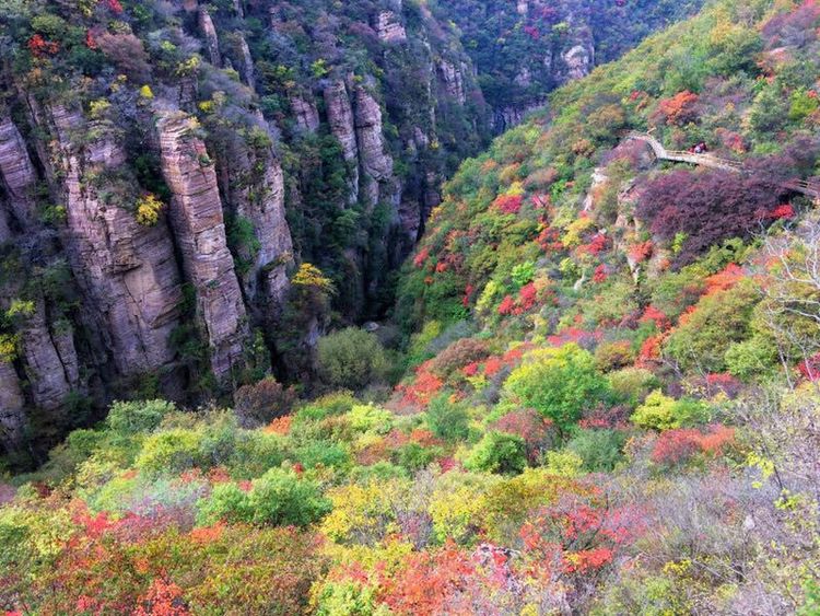 黄河丹峡韶山峡,渑池县韶山峡景区