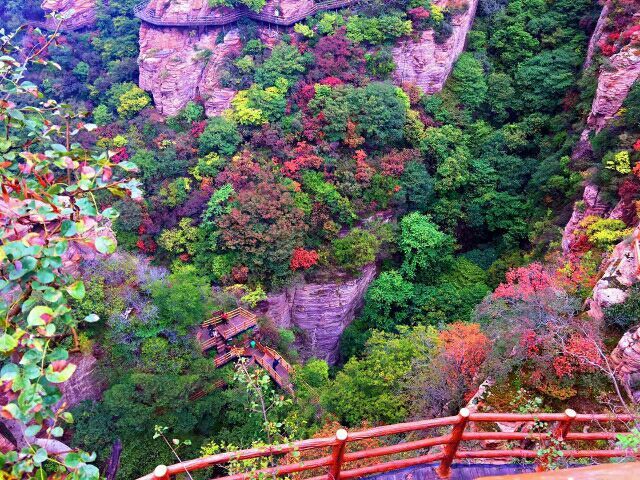 黄河丹峡韶山峡,渑池县韶山峡景区