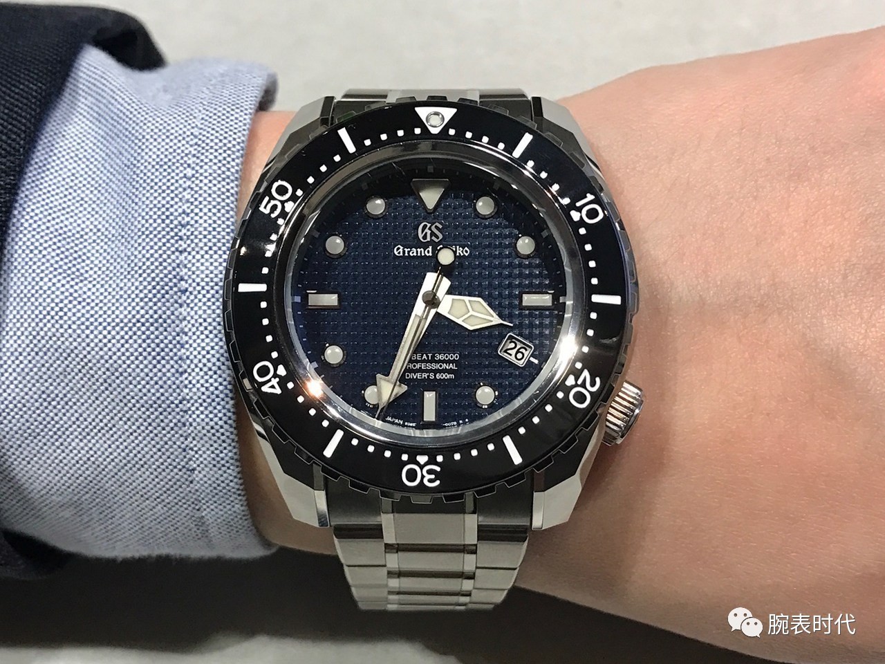 gs冠蓝狮机械表价格,gs潜水表