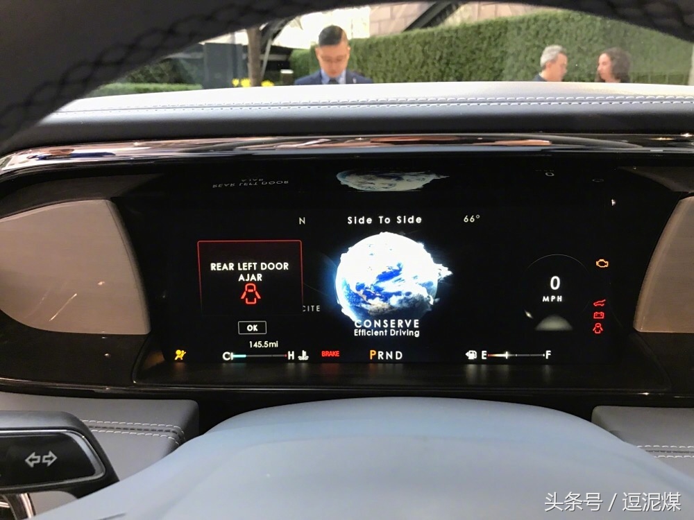 林肯美式豪华车展,豪华林肯内饰