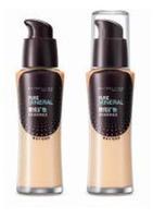 美宝莲亲肤粉底液小样,美宝莲24小时无瑕持久粉底液