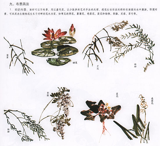 工笔花鸟国画背景的画法,中国国画几种虫儿的画法