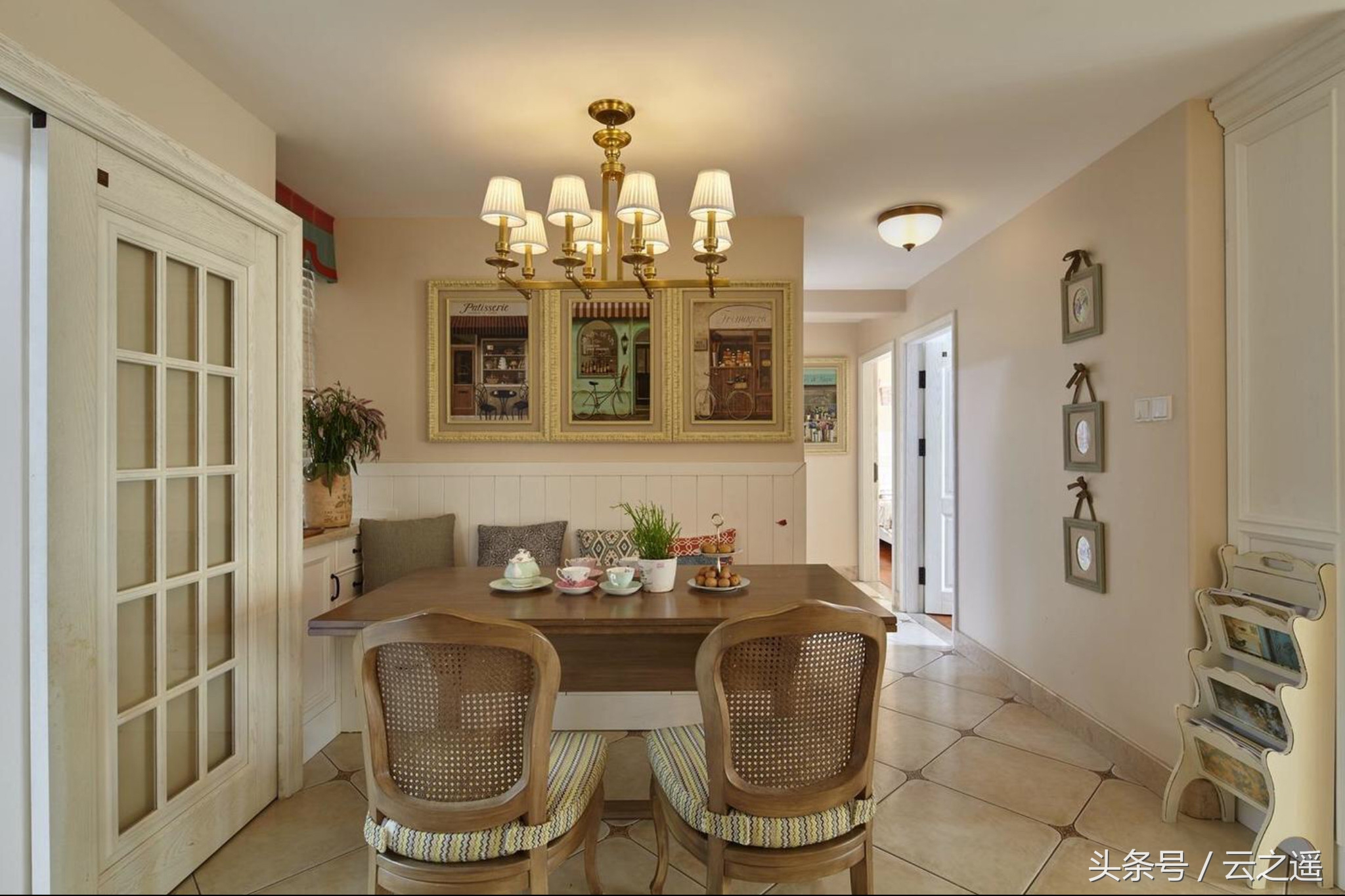 欧式田园两室装修效果图,欧式田园风格装修有哪些特点呢