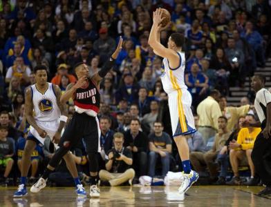 利拉德对阵勇士豪言壮语,勇士主场g5