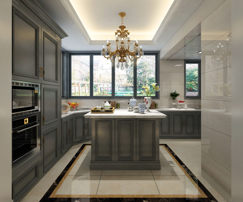 别墅设计|湖墅观止250㎡法式风格|湖光春色浪漫满屋