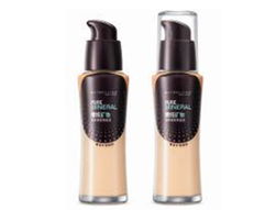 美宝莲亲肤粉底液小样,美宝莲24小时无瑕持久粉底液