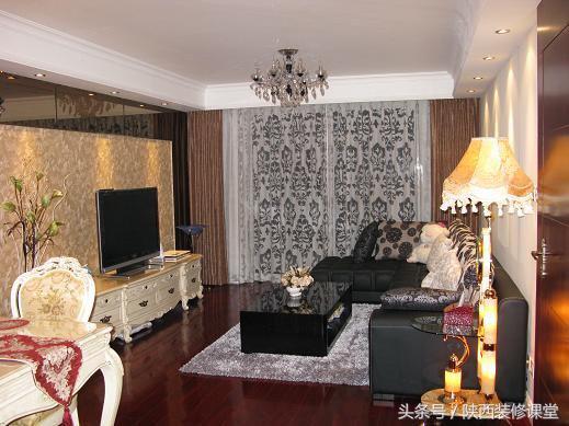 来一套简欧完工实景,130平简欧风格低调奢华