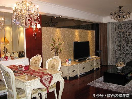 来一套简欧完工实景,130平简欧风格低调奢华