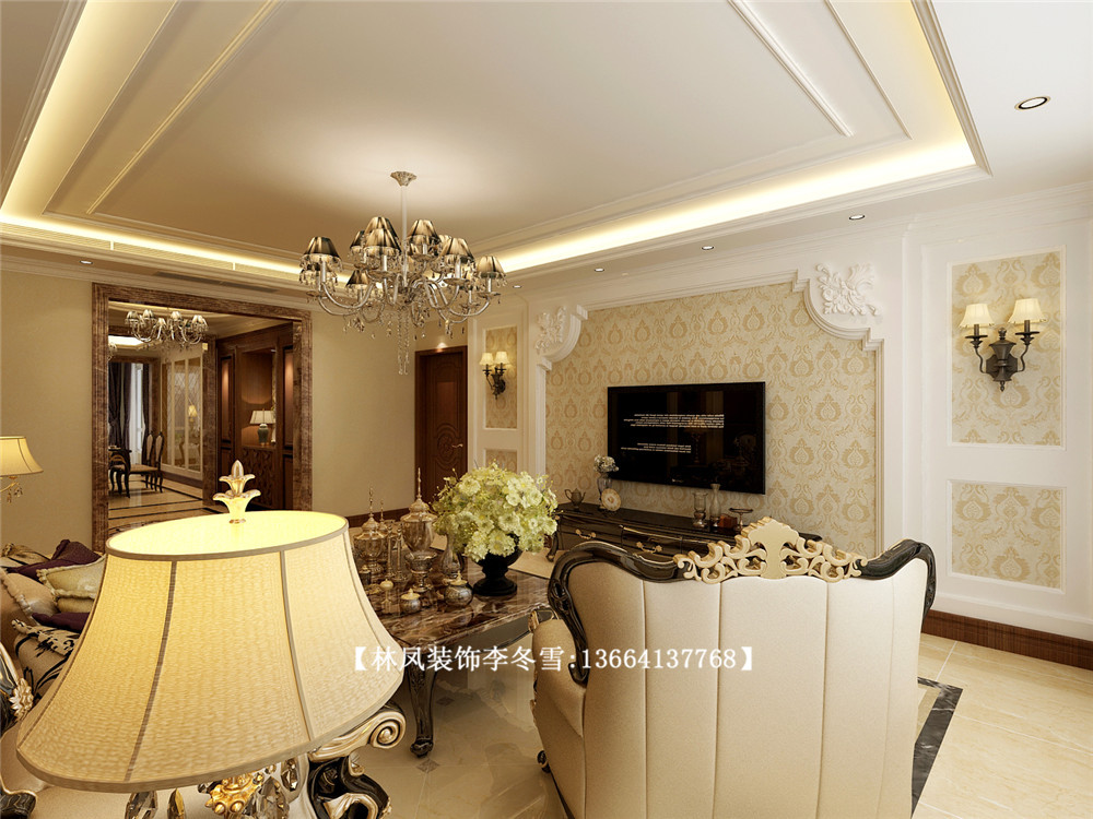 沈阳格林玫瑰湾165样板间,格林玫瑰湾沈阳河景