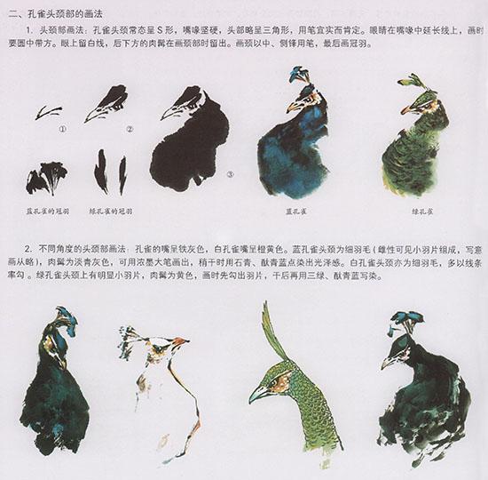 工笔花鸟国画背景的画法,中国国画几种虫儿的画法