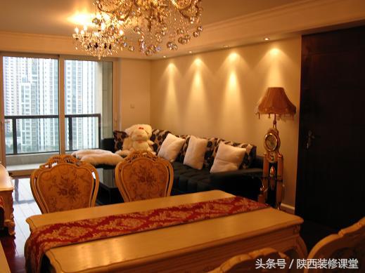 来一套简欧完工实景,130平简欧风格低调奢华