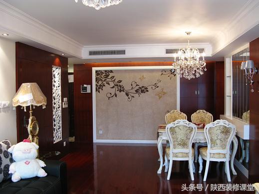 来一套简欧完工实景,130平简欧风格低调奢华