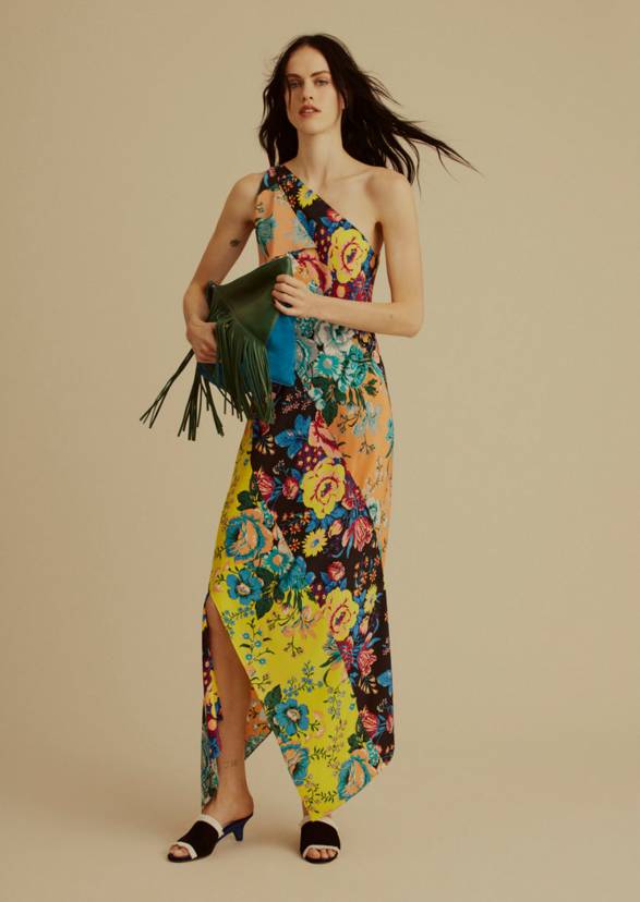 dvf裹身裙穿搭,二姨时尚穿搭