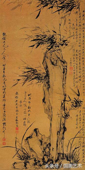 兰图国画图片,国画大师兰草画欣赏