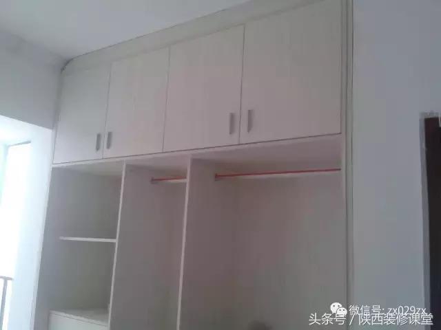 衣柜顶和石膏线如何衔接才美观,衣柜做到顶了不加石膏线效果图