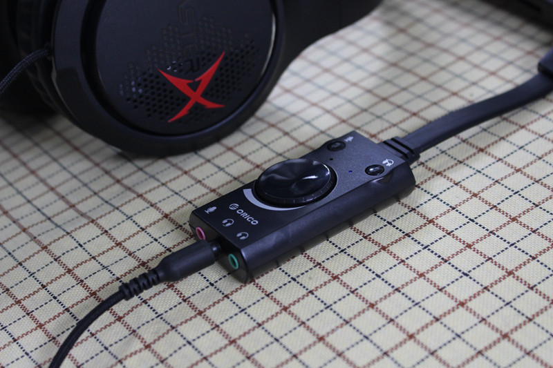 外置高端声卡评测,orico三合一声卡