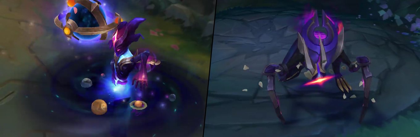 lol死兆星卡兹克皮肤特效,lol暗星卡兹克皮肤视频