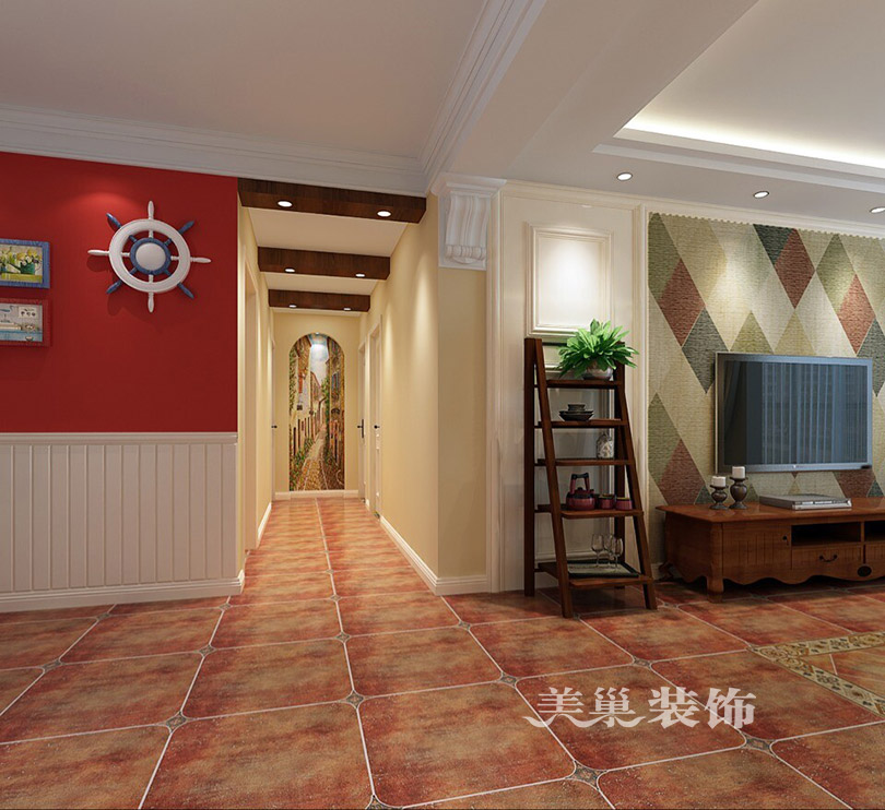 郑州天地湾120平美式乡村不一样的休闲生活