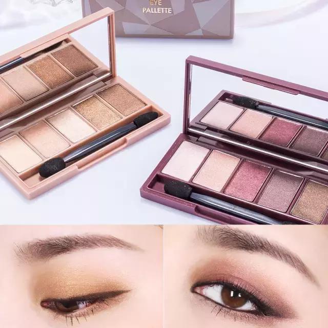 灰粉色眼影盘平价推荐新手,眼影盘平价好用性价比推荐