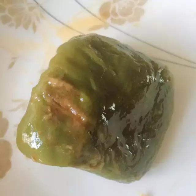 清明必来一口软软糯糯的青团,清明节肉松蛋黄青团