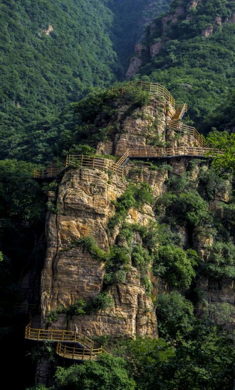 黄河丹峡韶山峡,渑池县韶山峡景区