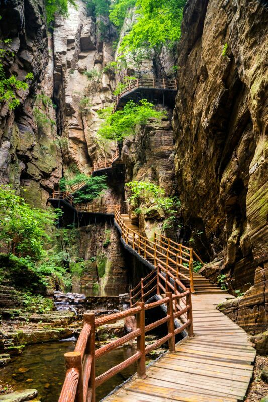 黄河丹峡韶山峡,渑池县韶山峡景区