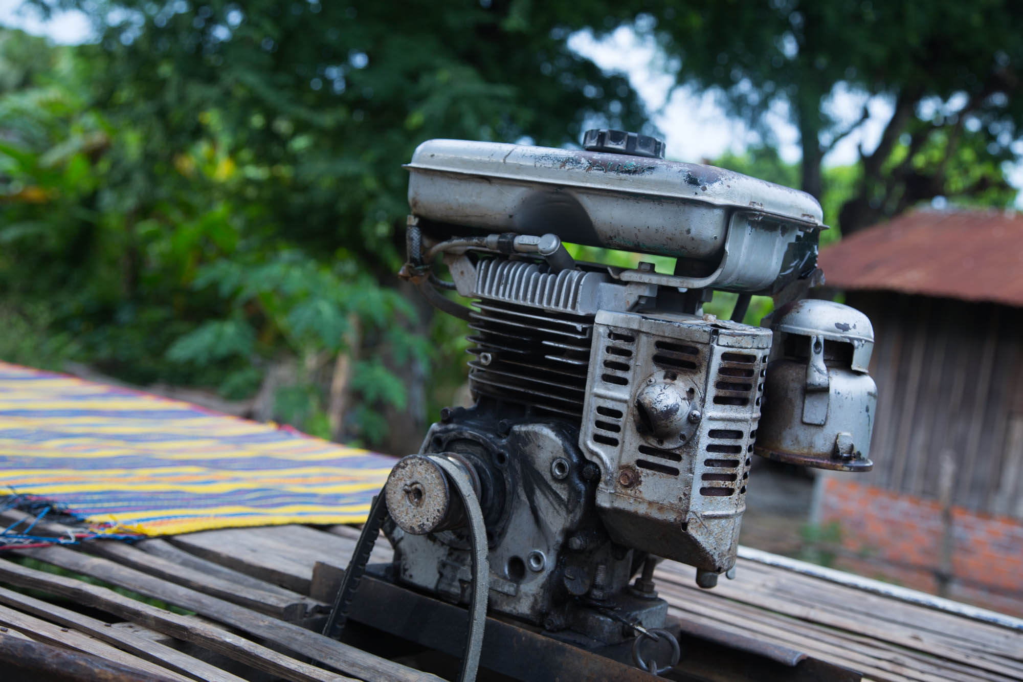 柬埔寨马德望竹制小火车,柬埔寨马德望生活