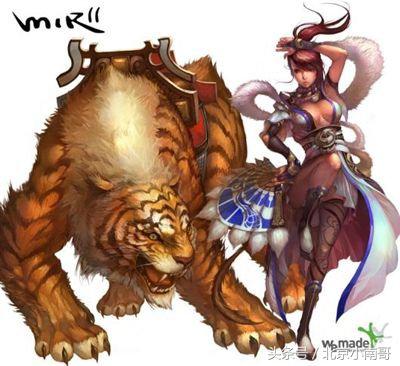 细说那些经典火爆网游中的威猛老虎