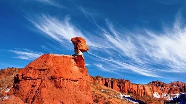 中华裕固族风情走廊与康乐草原,冬季的裕固族风情走廊