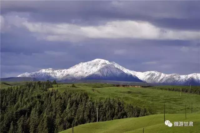中华裕固族风情走廊与康乐草原,冬季的裕固族风情走廊