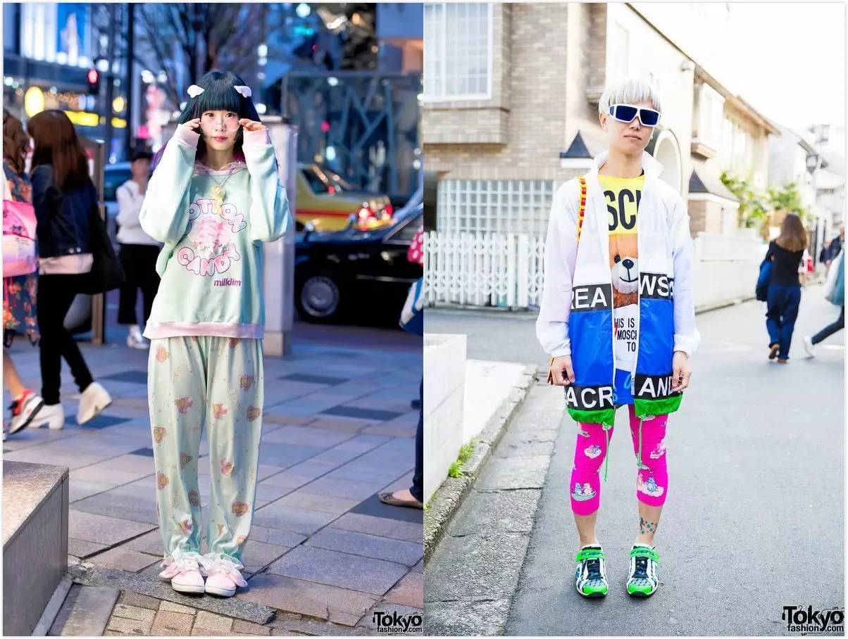原宿街拍夏天穿什么,原宿潮酷穿搭